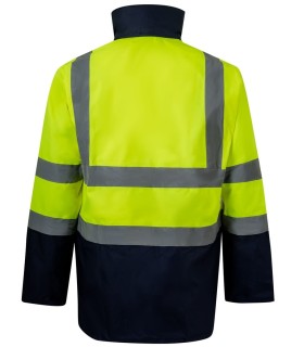 Parka alta visibilidad 4 en 1 bicolor 306003. Velilla2