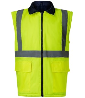 Parka alta visibilidad 4 en 1 bicolor 306003. Velilla7
