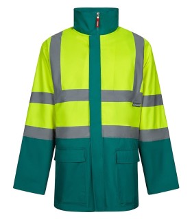 Parka alta visibilidad 4 en 1 bicolor 306003. Velilla12