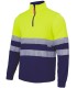 Sudadera de alta visibilidad de media cremallera 305701. Velilla1