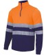 Sudadera de alta visibilidad de media cremallera 305701. Velilla2