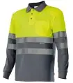 Polo de alta visibilidad bicolor 175 . Velilla4