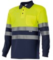 Polo de alta visibilidad bicolor 175 . Velilla8
