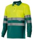 Polo de alta visibilidad bicolor 175 . Velilla9