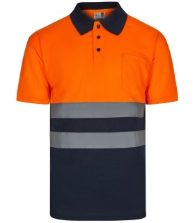 Polo de alta Visibilidad bicolor 305504. Velilla3