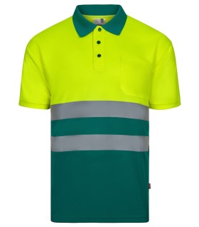 Polo de alta Visibilidad bicolor 305504. Velilla7