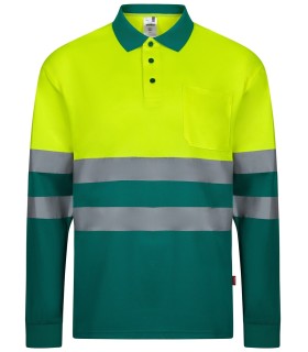 Polo de alta visibilidad bicolor 305507. Velilla5