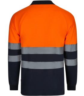 Polo de alta visibilidad bicolor 305507. Velilla4