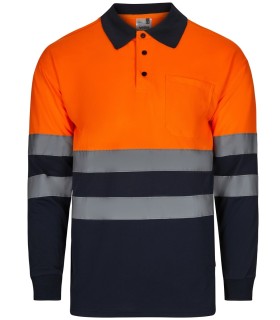 Polo de alta visibilidad bicolor 305507. Velilla3