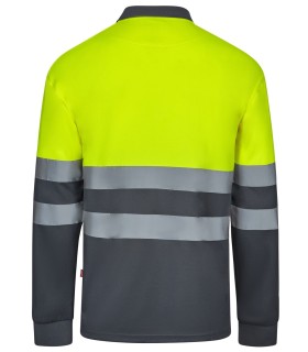 Polo de alta visibilidad bicolor 305507. Velilla8