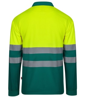 Polo de alta visibilidad bicolor 305507. Velilla6