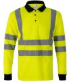 Polo de alta visibilidad bicolor 305503.Velilla1