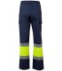 Pantalón de alta visibilidad bicolor 303003. Velilla2
