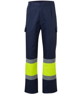 Pantalón de alta visibilidad bicolor 303003. Velilla1