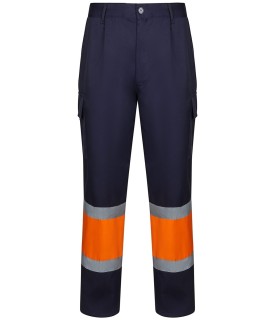 Pantalón de alta visibilidad bicolor 303003. Velilla3