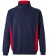 Sudadera de trabajo bicolor con media cremallera 105704. Velilla12