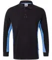 Polo de trabajo unisex de manga larga 105514. Velilla1