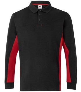 Polo de trabajo unisex de manga larga 105514. Velilla2