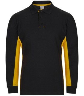 Polo de trabajo unisex de manga larga 105514. Velilla4