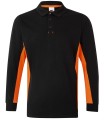 Polo de trabajo unisex de manga larga 105514. Velilla3