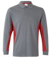 Polo de trabajo unisex de manga larga 105514. Velilla7