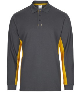 Polo de trabajo unisex de manga larga 105514. Velilla9
