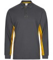 Polo de trabajo unisex de manga larga 105514. Velilla9
