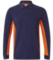Polo de trabajo unisex de manga larga 105514. Velilla13