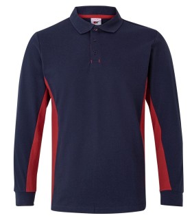 Polo de trabajo unisex de manga larga 105514. Velilla12