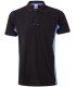 Polo de trabajo unisex de manga corta 105504. Velilla