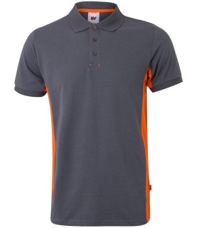 Polo de trabajo unisex de manga corta 105504. Velilla8
