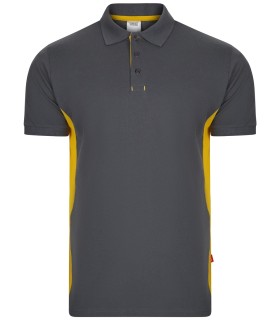 Polo de trabajo unisex de manga corta 105504. Velilla9