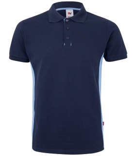 Polo de trabajo unisex de manga corta 105504. Velilla11