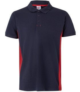 Polo de trabajo unisex de manga corta 105504. Velilla12