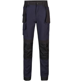 Pantalón de tejido canvas stretch con bolsillos flotantes 103019S. Velilla7