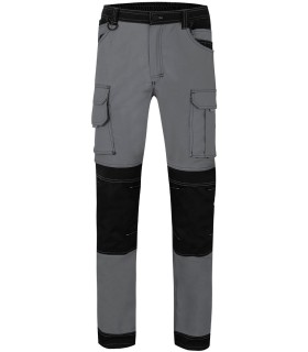 Pantalón de tejido canvas stretch con bolsillos flotantes 103019S. Velilla1