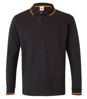 Polo de trabajo bicolor unisex 105515. Velilla1