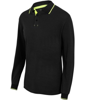 Polo de trabajo bicolor unisex 105515. Velilla2