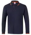 Polo de trabajo bicolor unisex 105515. Velilla5