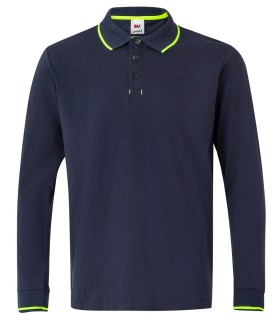 Polo de trabajo bicolor unisex 105515. Velilla6