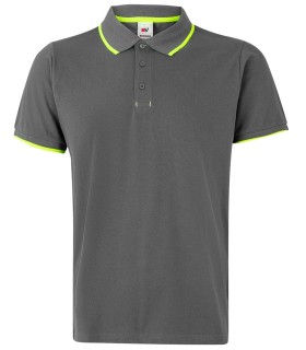 Polo de trabajo unisex bicolor 105505. Velilla4