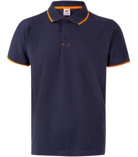 Polo de trabajo unisex bicolor 105505. Velilla5