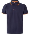 Polo de trabajo unisex bicolor 105505. Velilla5
