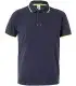 Polo de trabajo unisex bicolor 105505. Velilla6