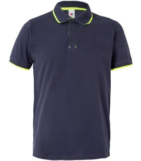 Polo de trabajo unisex bicolor 105505. Velilla6