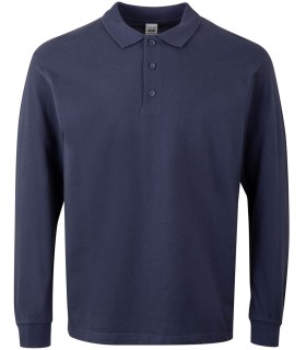 Polo preencogido de manga larga Hobart. MUKUA5