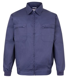 Chaquetilla de trabajo con cremallera central 61601. Velilla2