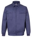 Chaquetilla de trabajo con cremallera central 61601. Velilla2