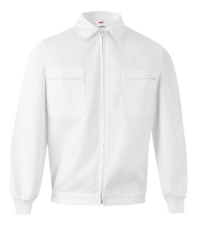 Chaquetilla de trabajo con cremallera central 61601. Velilla6