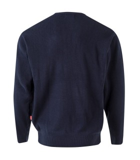 chaqueta de punto fino con cuello de pico 104. Velilla2